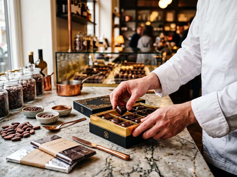 Pierre Marcolini at work
