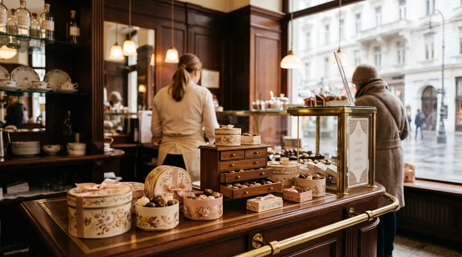 Altmann & Kühne, Chocolatero in Viena