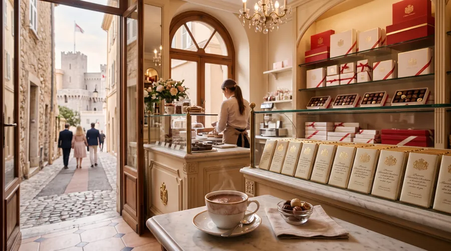 Chocolaterie de Monaco, Chocolatero in Mónaco