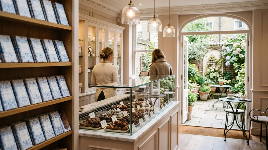 Rococo Chocolates, Chocolatero in Londres