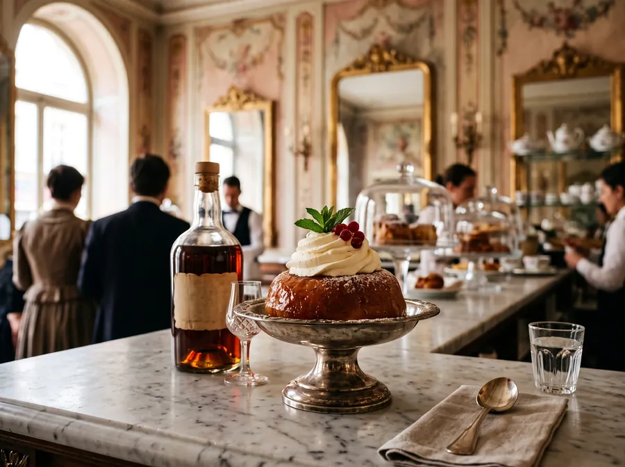 El baba au rhum