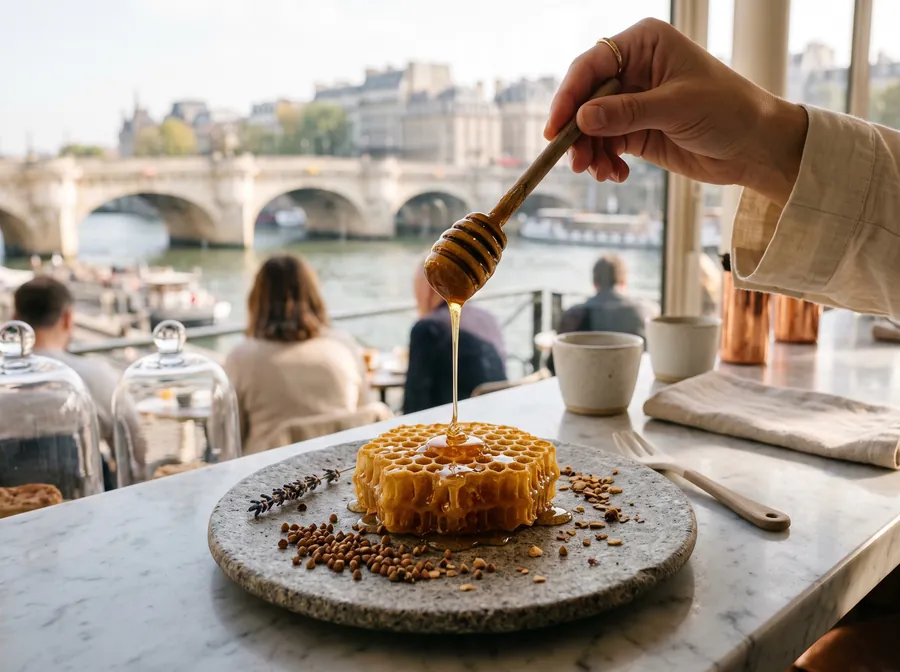 El postre de miel