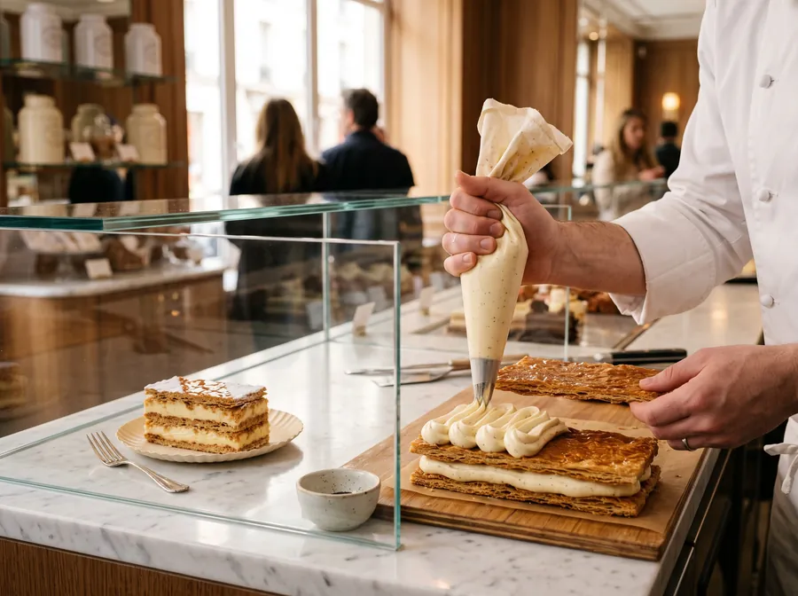 El mille-feuille à la minute