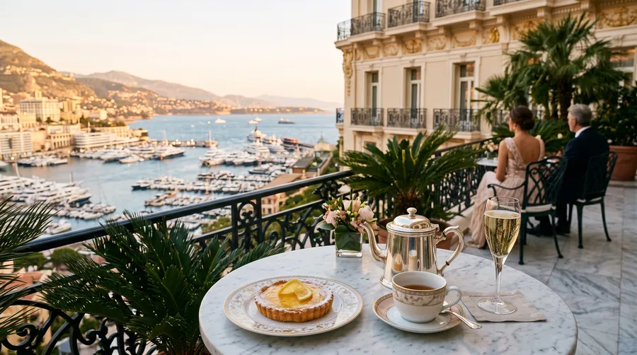 Mónaco: Salones Belle Époque, fougasse, la Chocolaterie
