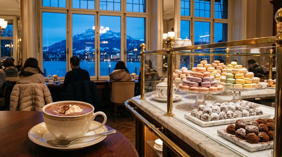 Zúrich: Luxemburgerli, trufas de champán, salones junto al lago