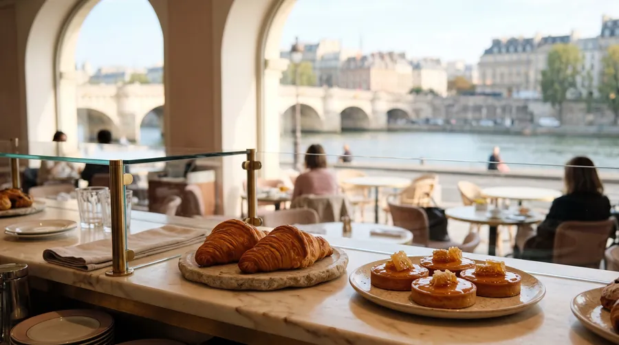 Limbar, Cheval Blanc Paris, Pastelería de hotel in París