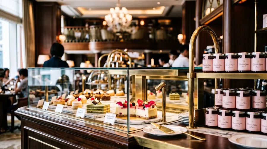 The Mandarin Cake Shop, Pastelería de hotel in Hong Kong