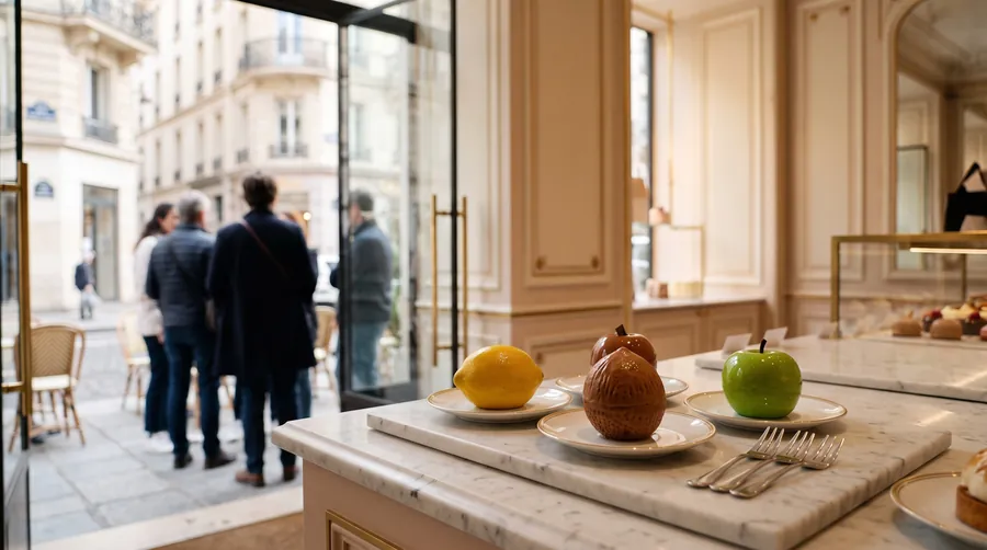 La Pâtisserie du Meurice par Cédric Grolet, Pastelería de hotel in París
