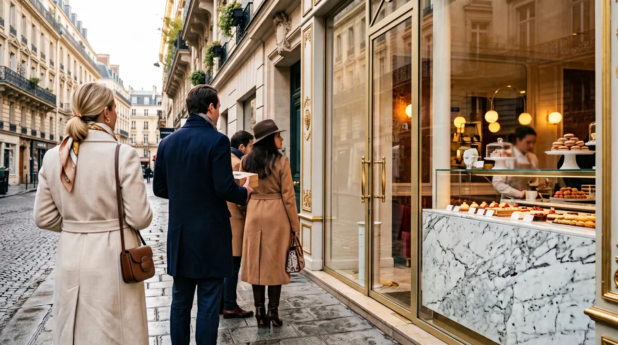 Cómo hacer cola en un mostrador parisino, y cuándo no hacerla
