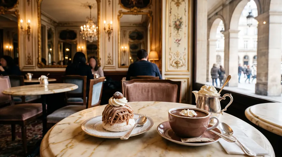 Angelina, rue de Rivoli, Pastelería in París