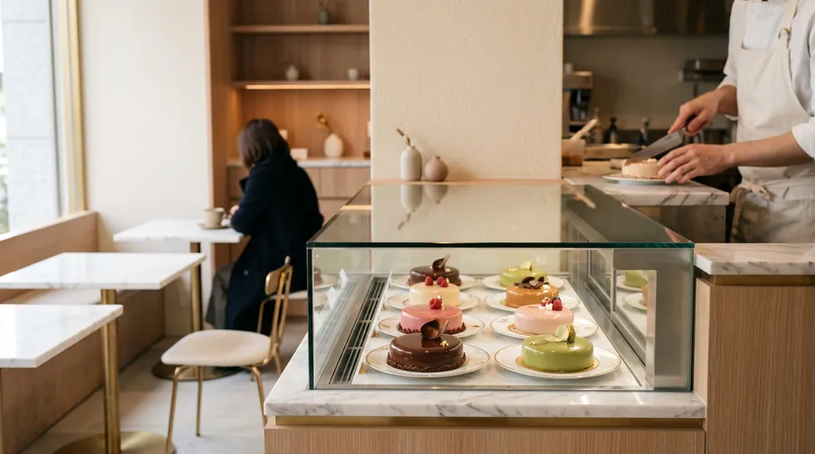 Hidemi Sugino, Pastelería in Tokio