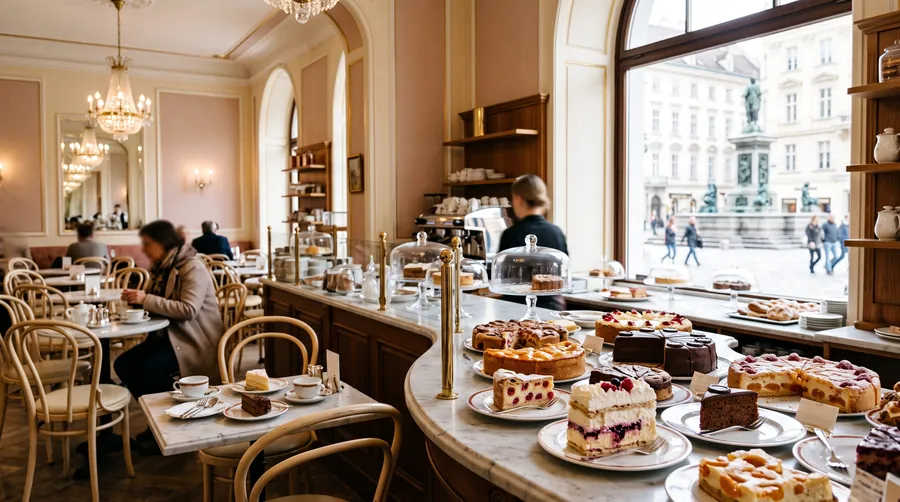 Kurkonditorei Oberlaa, Pastelería in Viena