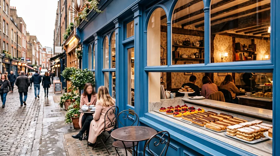 Maison Bertaux, Pastelería in Londres