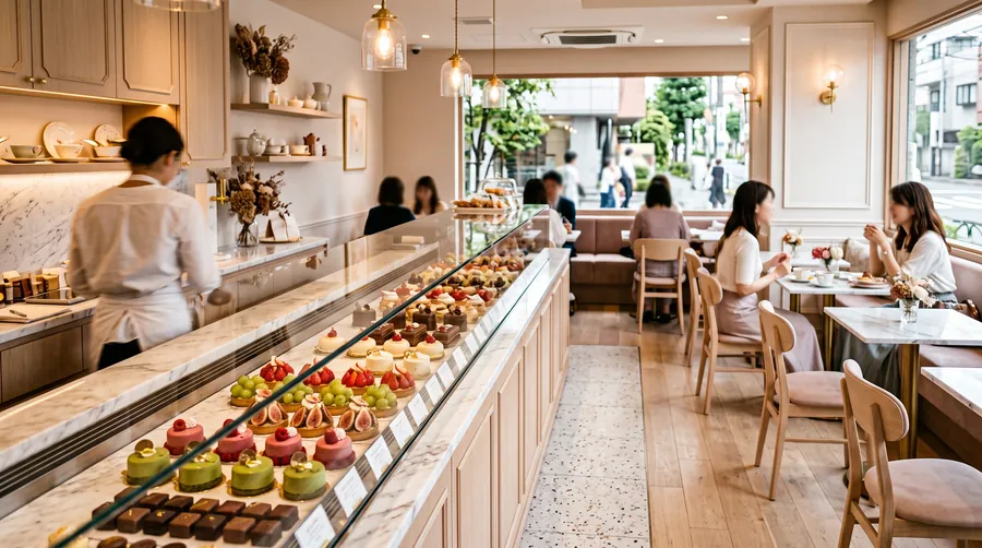 Mont St. Clair, Pastelería in Tokio