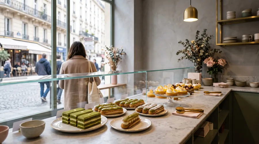 Sadaharu Aoki, rue de Vaugirard, Pastelería in París