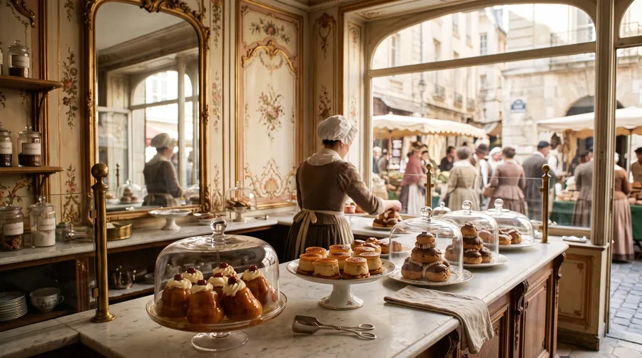Stohrer, Pastelería in París