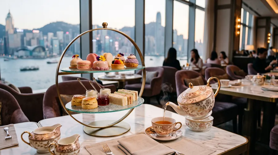The Butterfly Room, Rosewood Hong Kong, Afternoon tea in Hong Kong