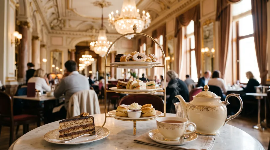 Café Imperial, Afternoon tea in Viena