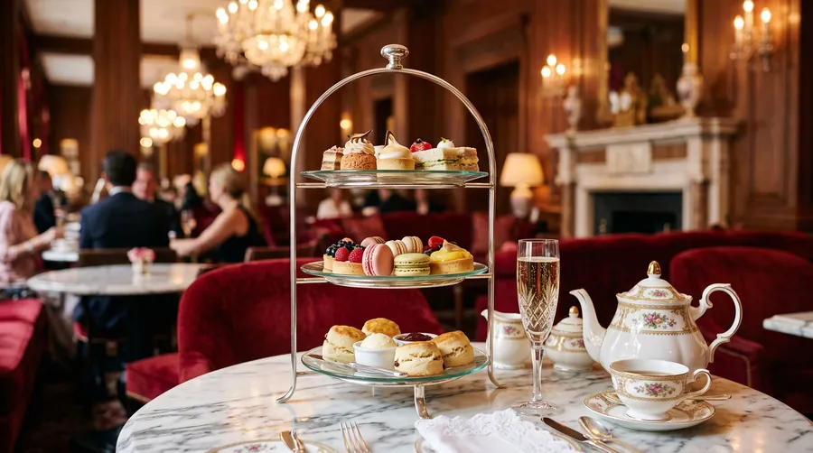 Grand Salon, Baccarat Hotel, Afternoon tea in Nueva York