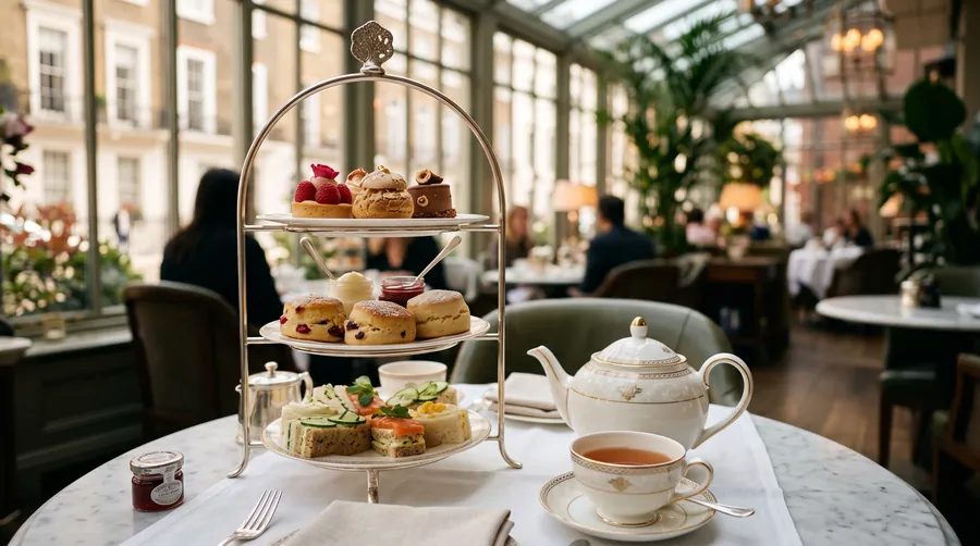 Jean-Georges at The Connaught, Afternoon tea in Londres