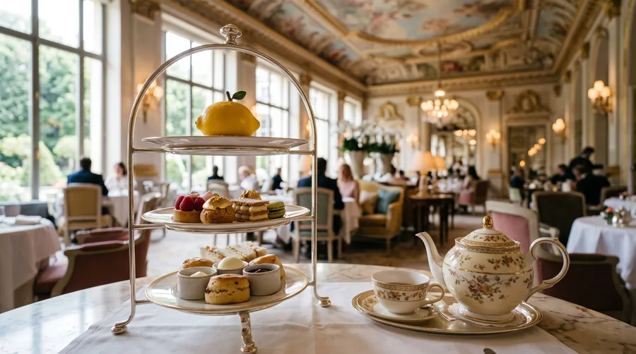 Le Dalí, Afternoon tea in París