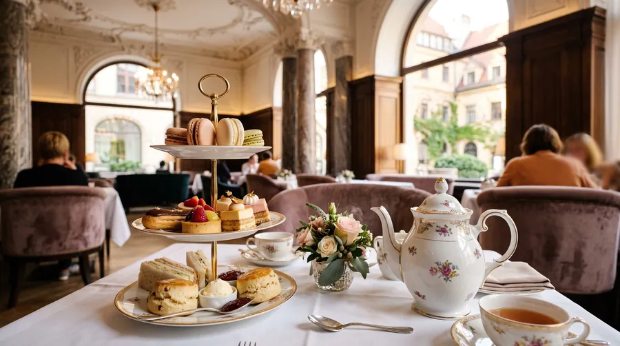 The Lounge, Rosewood Munich, Afternoon tea in Múnich